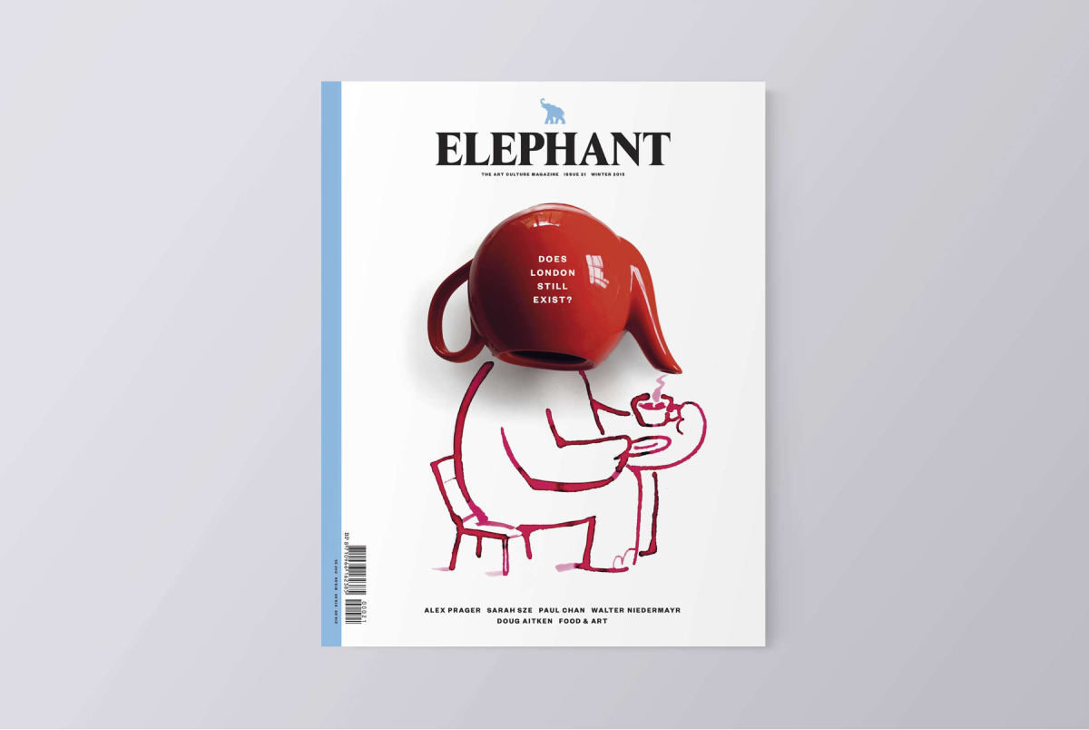 Una copertina di Elephant