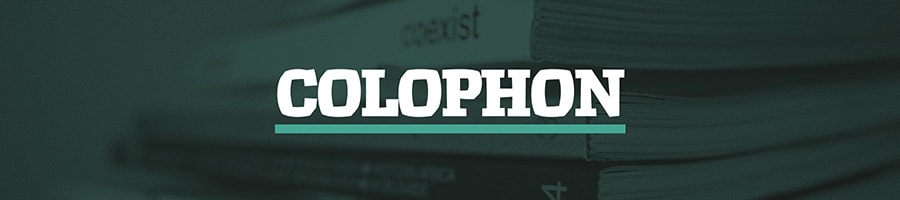Colophon Newsletter